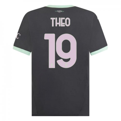Nogometni Dresovi AC Milan Theo 19 Treći 2024-25 Nogometni Dresovi AC Milan Theo 19 Treći 2024-25